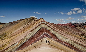 Mirador de Vinicunca Montaña de 7 Colores, caminata desde Cusco Peru