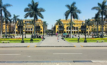 Centro histórico de Lima: Plaza Mayor y Palacio de Gobierno